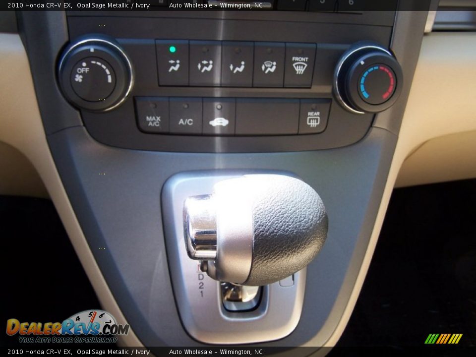 2010 Honda CR-V EX Opal Sage Metallic / Ivory Photo #19