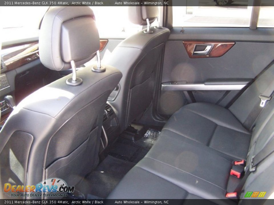 2011 Mercedes-Benz GLK 350 4Matic Arctic White / Black Photo #12