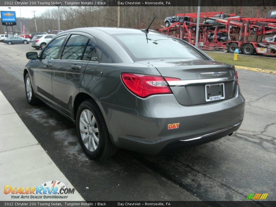 2012 Chrysler 200 Touring Sedan Tungsten Metallic / Black Photo #4
