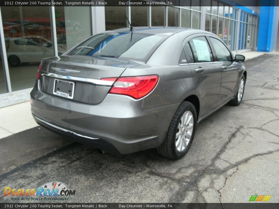 2012 Chrysler 200 Touring Sedan Tungsten Metallic / Black Photo #5