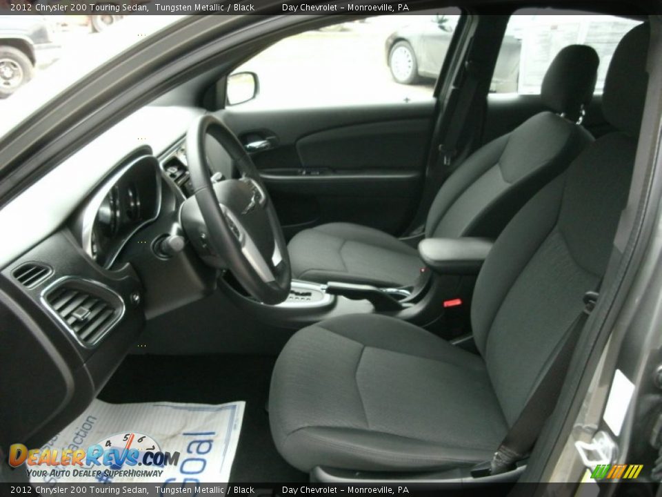 2012 Chrysler 200 Touring Sedan Tungsten Metallic / Black Photo #6