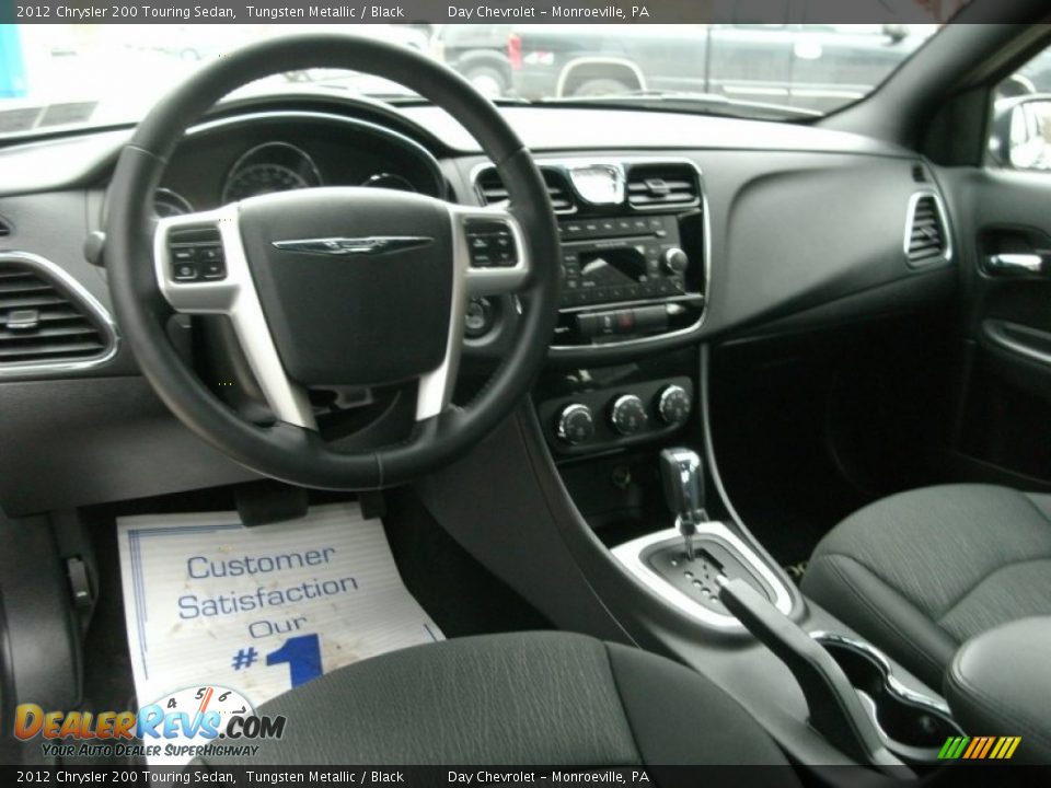 2012 Chrysler 200 Touring Sedan Tungsten Metallic / Black Photo #8