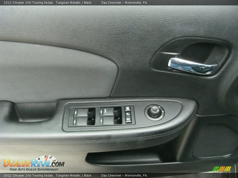 2012 Chrysler 200 Touring Sedan Tungsten Metallic / Black Photo #12