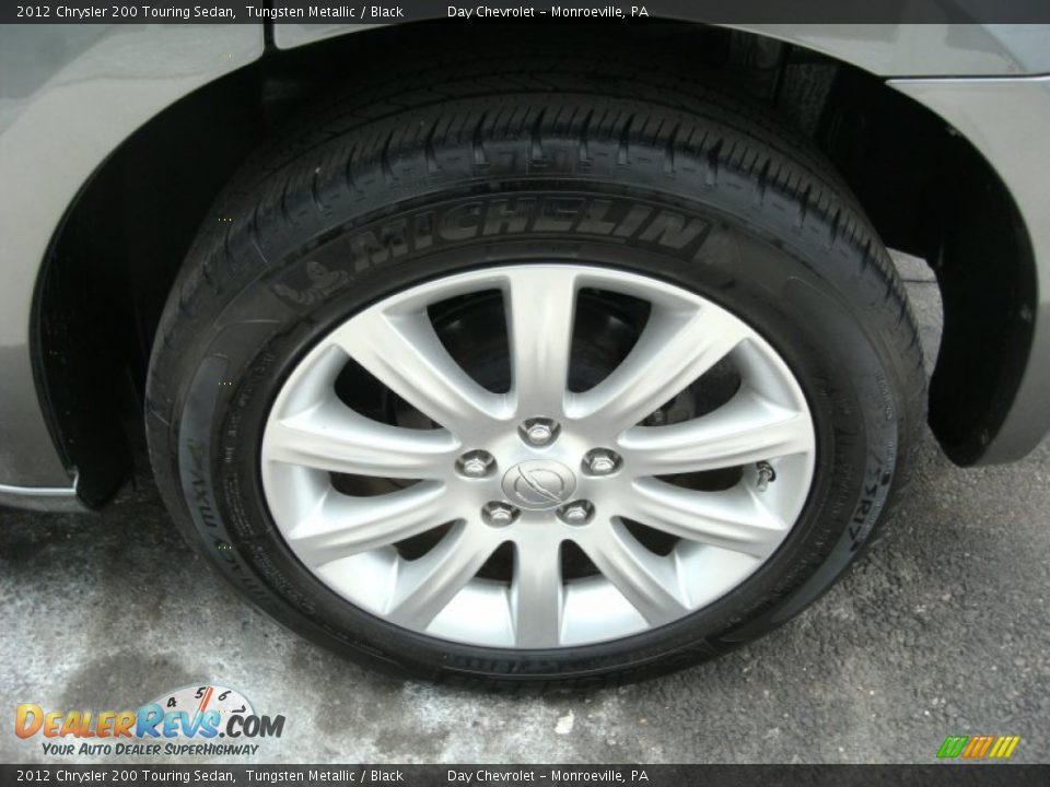 2012 Chrysler 200 Touring Sedan Tungsten Metallic / Black Photo #13