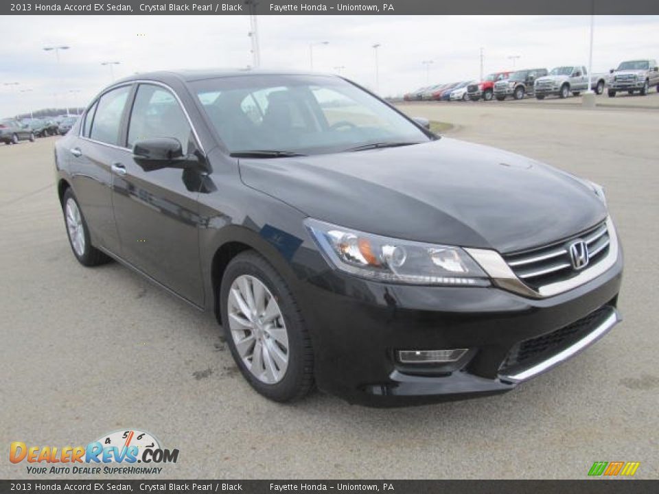 Front 3/4 View of 2013 Honda Accord EX Sedan Photo #5