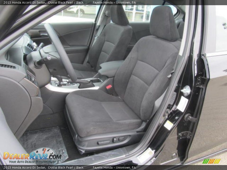 Front Seat of 2013 Honda Accord EX Sedan Photo #7