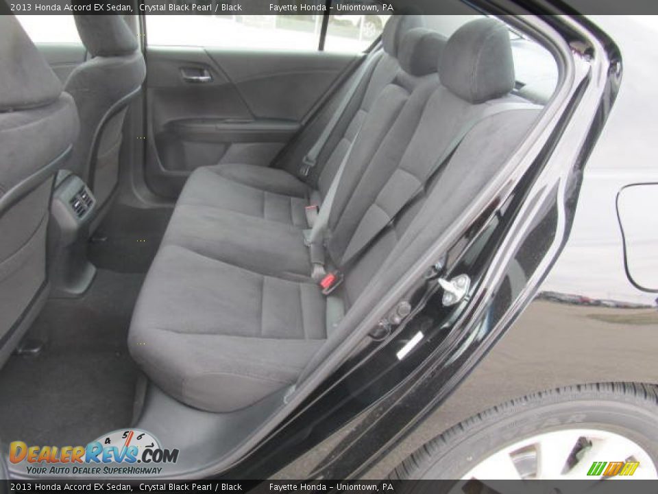Rear Seat of 2013 Honda Accord EX Sedan Photo #8