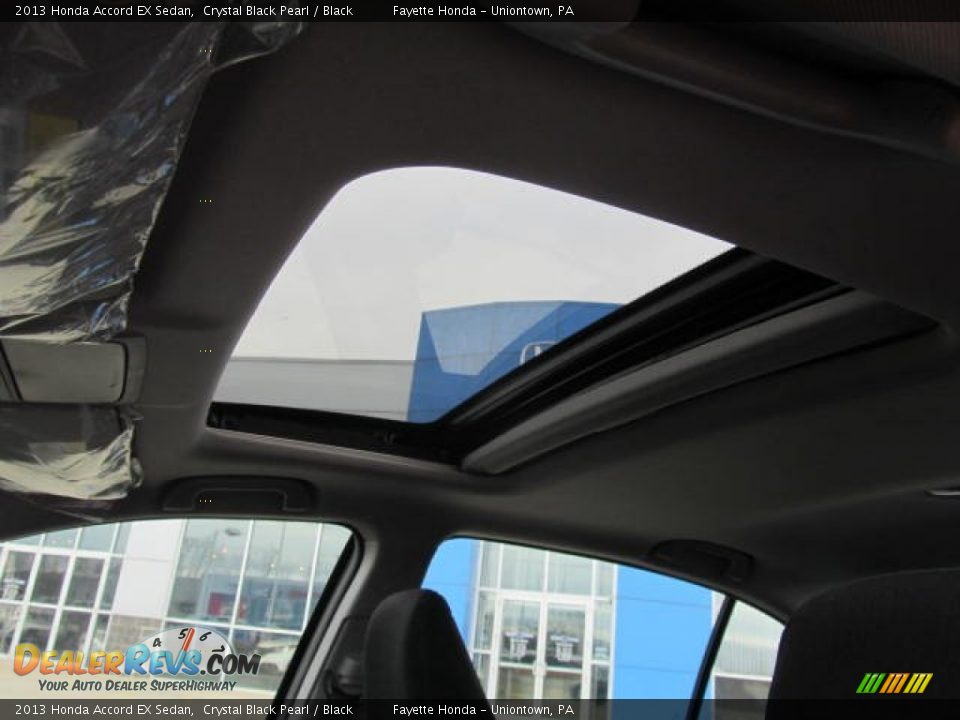 2013 Honda Accord EX Sedan Crystal Black Pearl / Black Photo #10