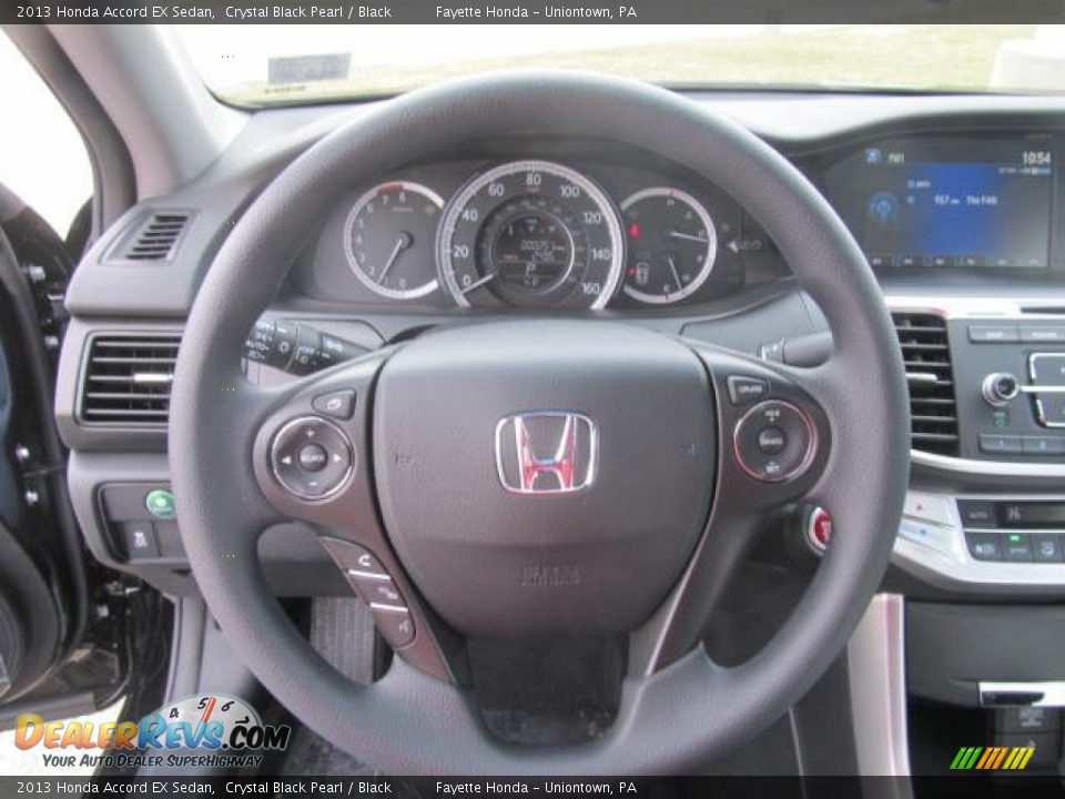2013 Honda Accord EX Sedan Steering Wheel Photo #11