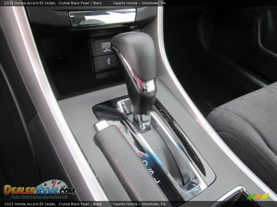 2013 Honda Accord EX Sedan Crystal Black Pearl / Black Photo #13