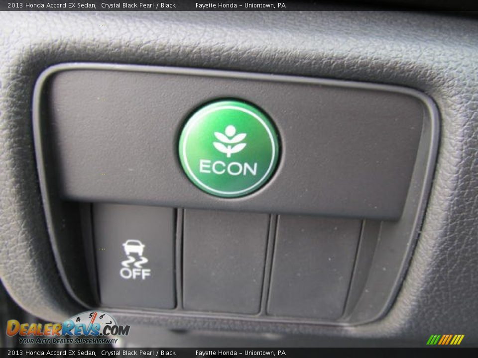 2013 Honda Accord EX Sedan Crystal Black Pearl / Black Photo #14