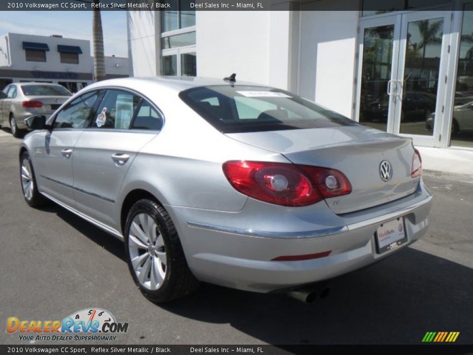 2010 Volkswagen CC Sport Reflex Silver Metallic / Black Photo #3