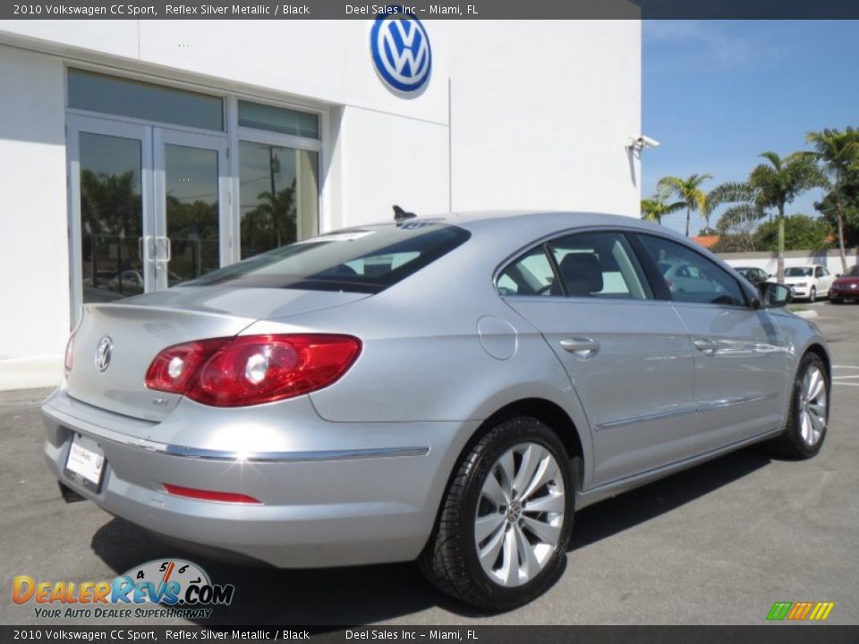 2010 Volkswagen CC Sport Reflex Silver Metallic / Black Photo #5