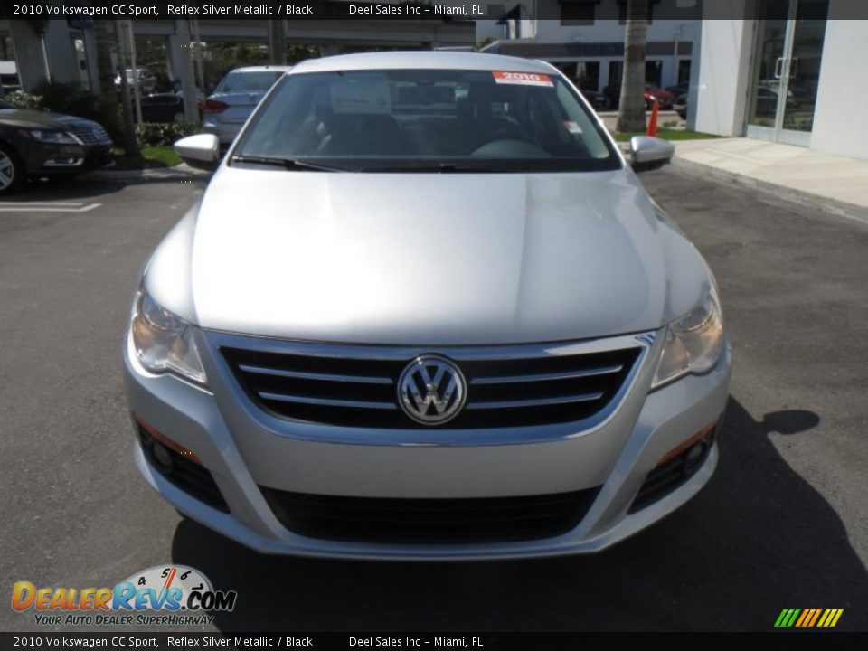 2010 Volkswagen CC Sport Reflex Silver Metallic / Black Photo #8