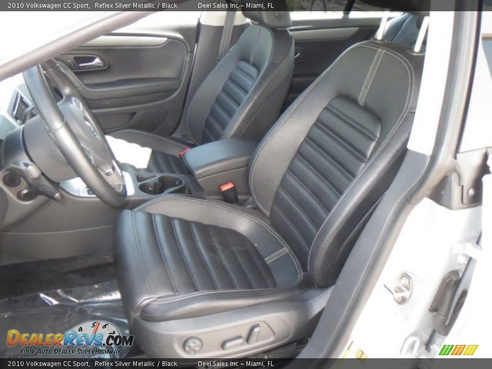 2010 Volkswagen CC Sport Reflex Silver Metallic / Black Photo #9