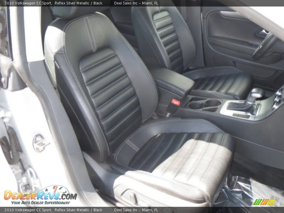 2010 Volkswagen CC Sport Reflex Silver Metallic / Black Photo #10