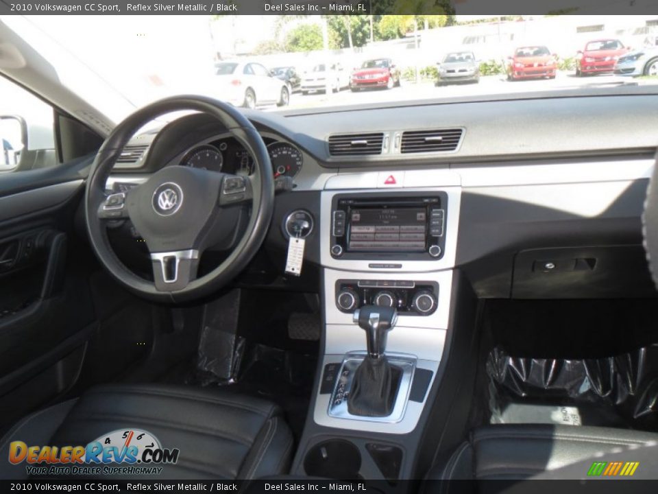 2010 Volkswagen CC Sport Reflex Silver Metallic / Black Photo #12