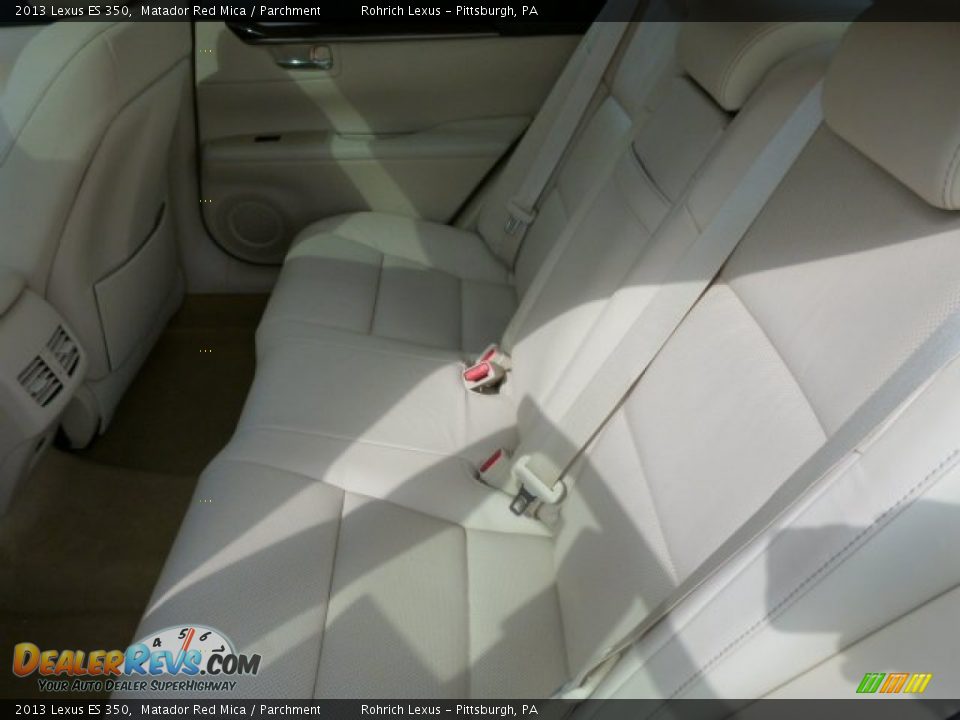 2013 Lexus ES 350 Matador Red Mica / Parchment Photo #11