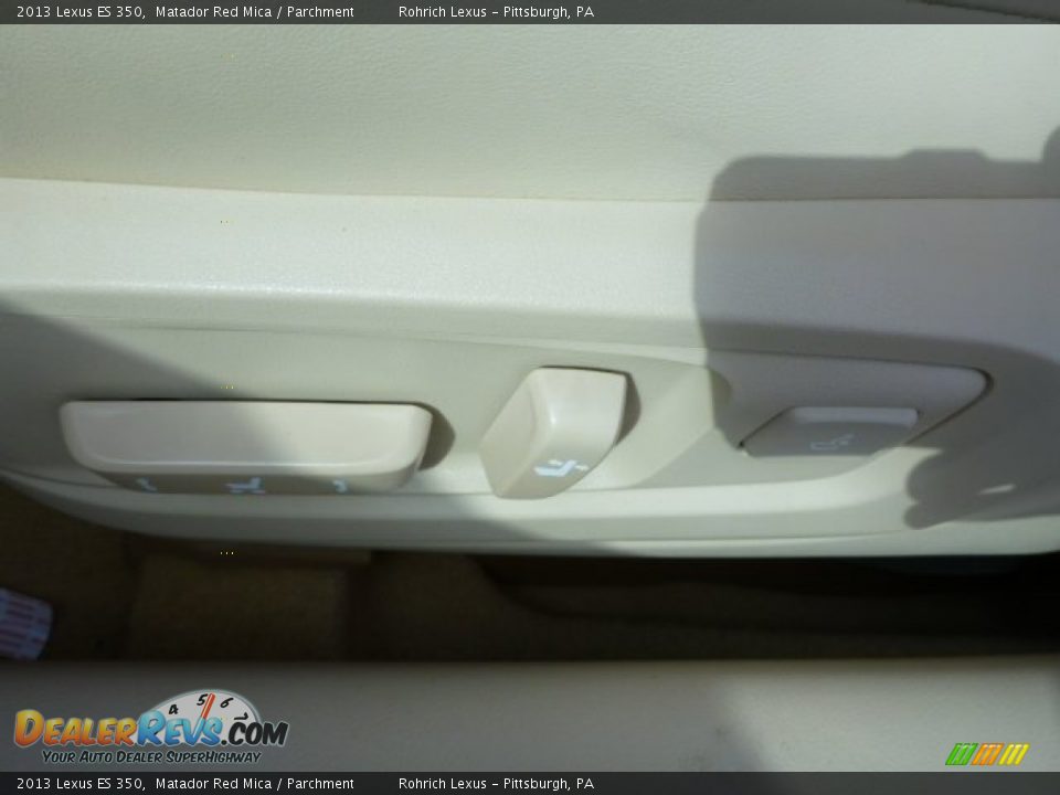 2013 Lexus ES 350 Matador Red Mica / Parchment Photo #16