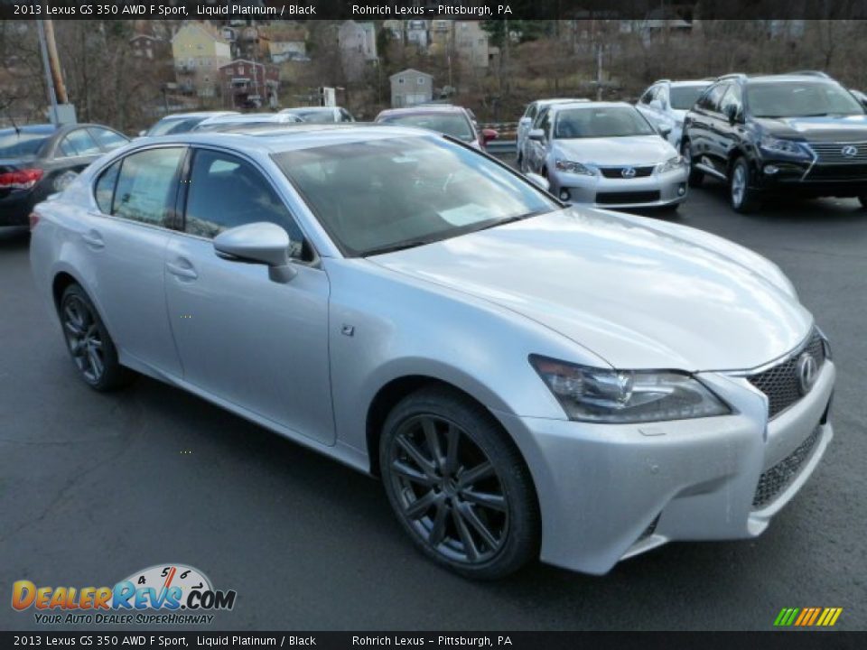 Front 3/4 View of 2013 Lexus GS 350 AWD F Sport Photo #6