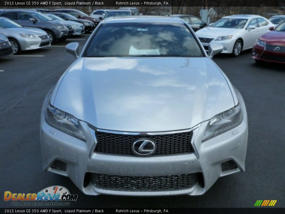2013 Lexus GS 350 AWD F Sport Liquid Platinum / Black Photo #7