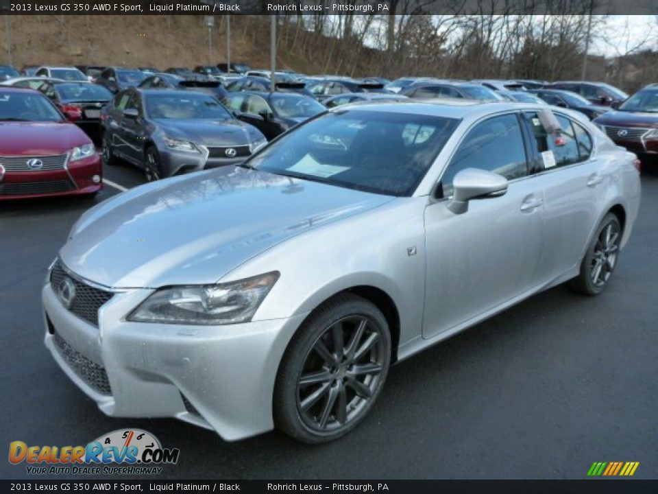 Front 3/4 View of 2013 Lexus GS 350 AWD F Sport Photo #8
