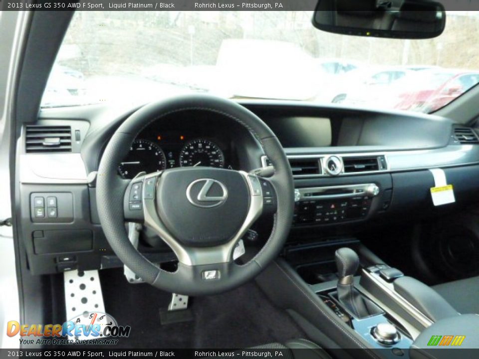Dashboard of 2013 Lexus GS 350 AWD F Sport Photo #12