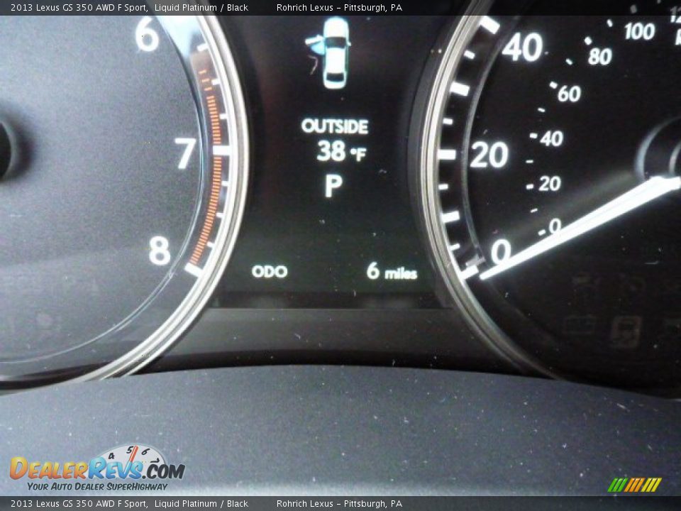 2013 Lexus GS 350 AWD F Sport Liquid Platinum / Black Photo #20