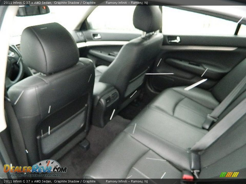 2011 Infiniti G 37 x AWD Sedan Graphite Shadow / Graphite Photo #11