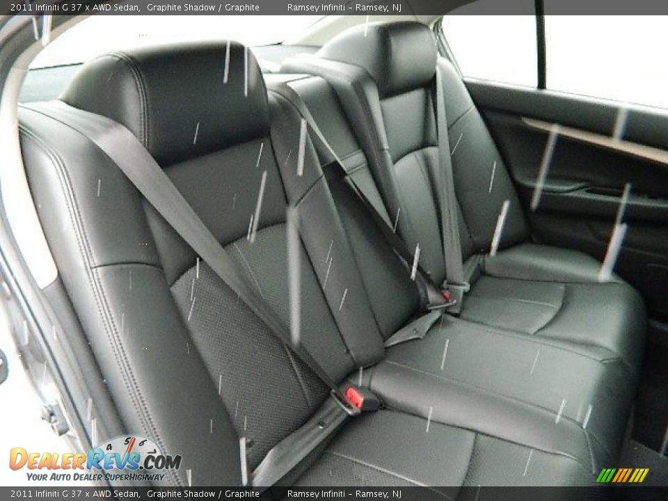 2011 Infiniti G 37 x AWD Sedan Graphite Shadow / Graphite Photo #13