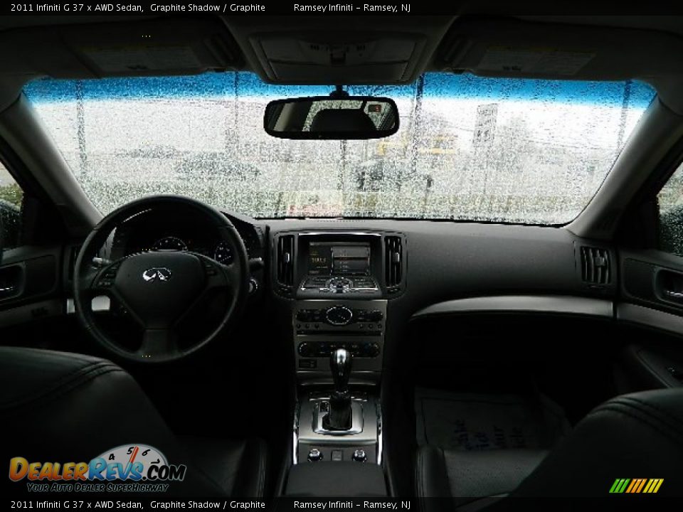 2011 Infiniti G 37 x AWD Sedan Graphite Shadow / Graphite Photo #15