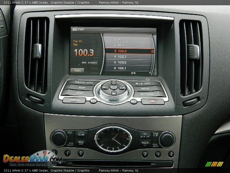 2011 Infiniti G 37 x AWD Sedan Graphite Shadow / Graphite Photo #19