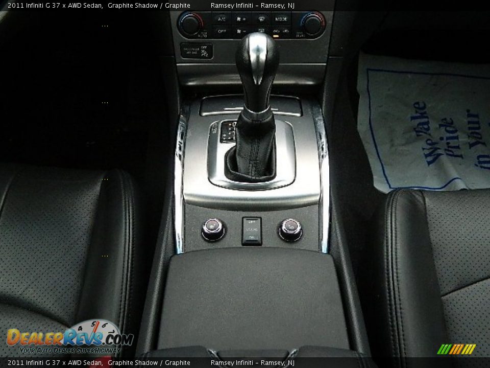 2011 Infiniti G 37 x AWD Sedan Graphite Shadow / Graphite Photo #20