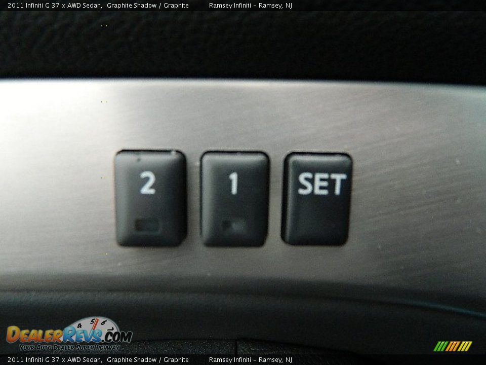 2011 Infiniti G 37 x AWD Sedan Graphite Shadow / Graphite Photo #21