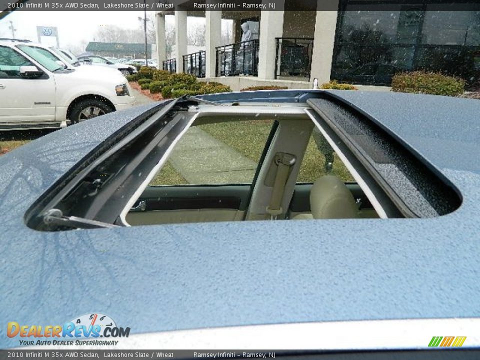 2010 Infiniti M 35x AWD Sedan Lakeshore Slate / Wheat Photo #3