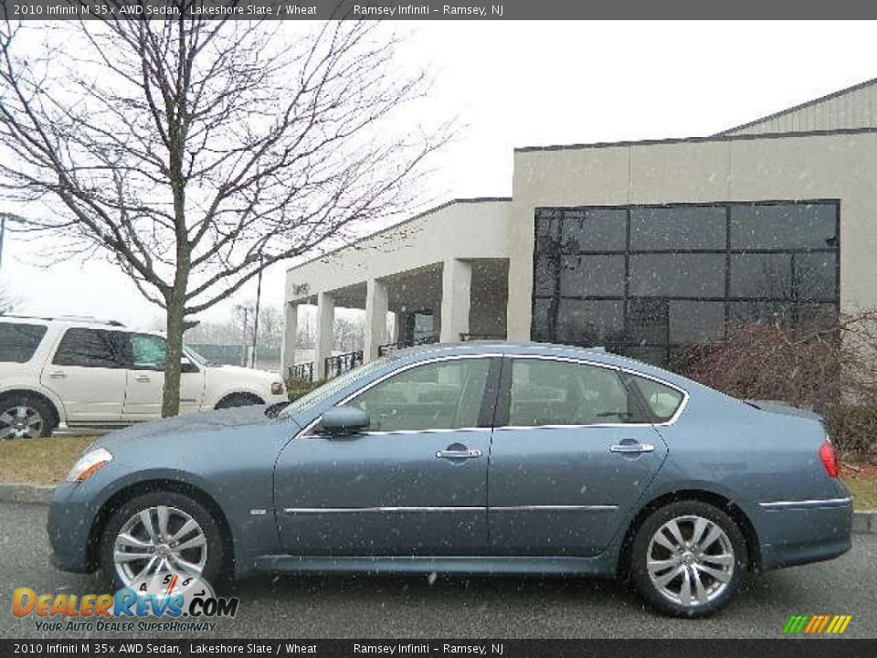Lakeshore Slate 2010 Infiniti M 35x AWD Sedan Photo #4
