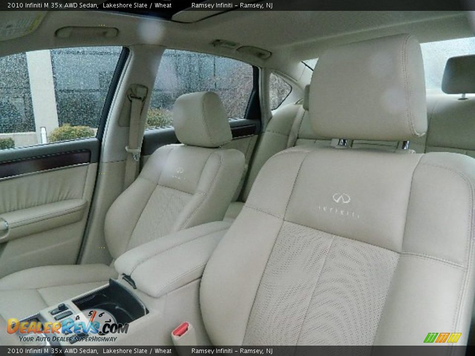 2010 Infiniti M 35x AWD Sedan Lakeshore Slate / Wheat Photo #11