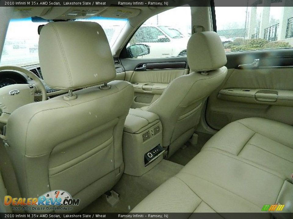 2010 Infiniti M 35x AWD Sedan Lakeshore Slate / Wheat Photo #12