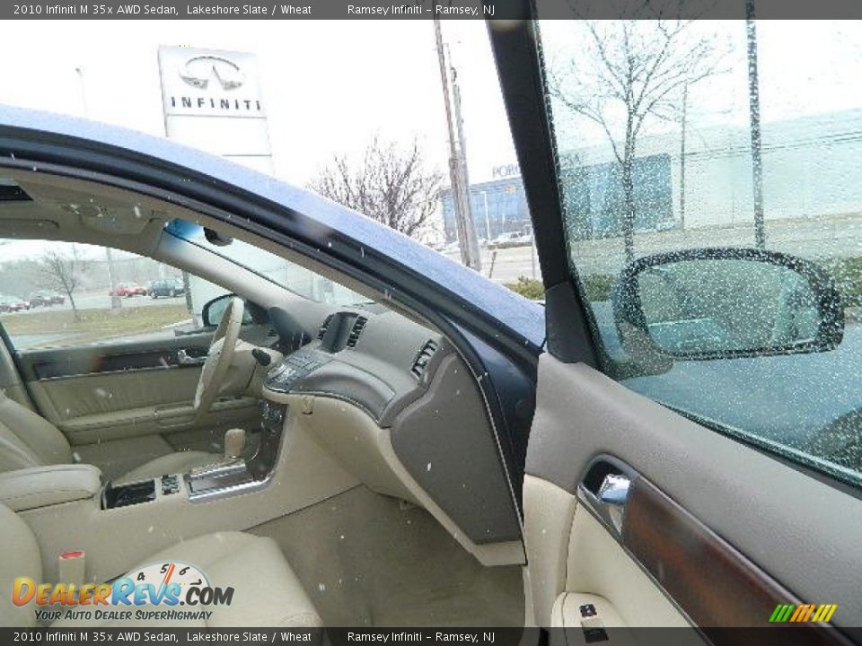 Wheat Interior - 2010 Infiniti M 35x AWD Sedan Photo #15
