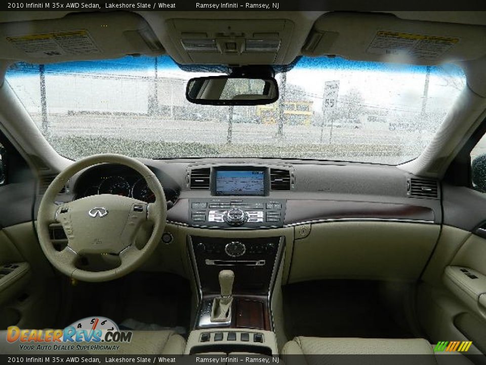 2010 Infiniti M 35x AWD Sedan Lakeshore Slate / Wheat Photo #16