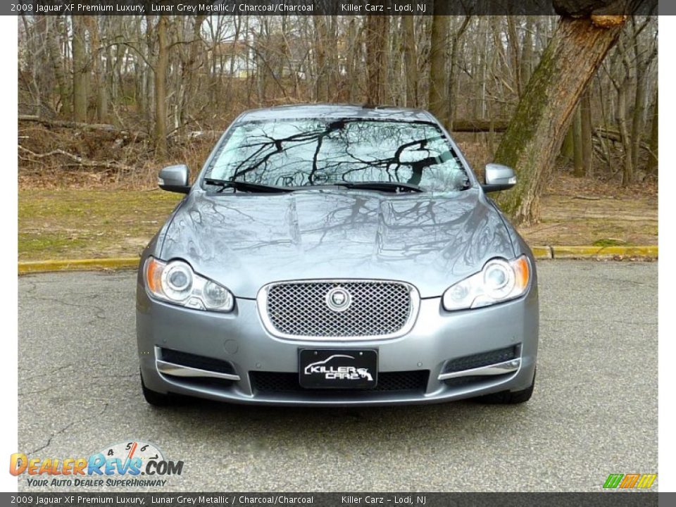 2009 Jaguar XF Premium Luxury Lunar Grey Metallic / Charcoal/Charcoal Photo #2