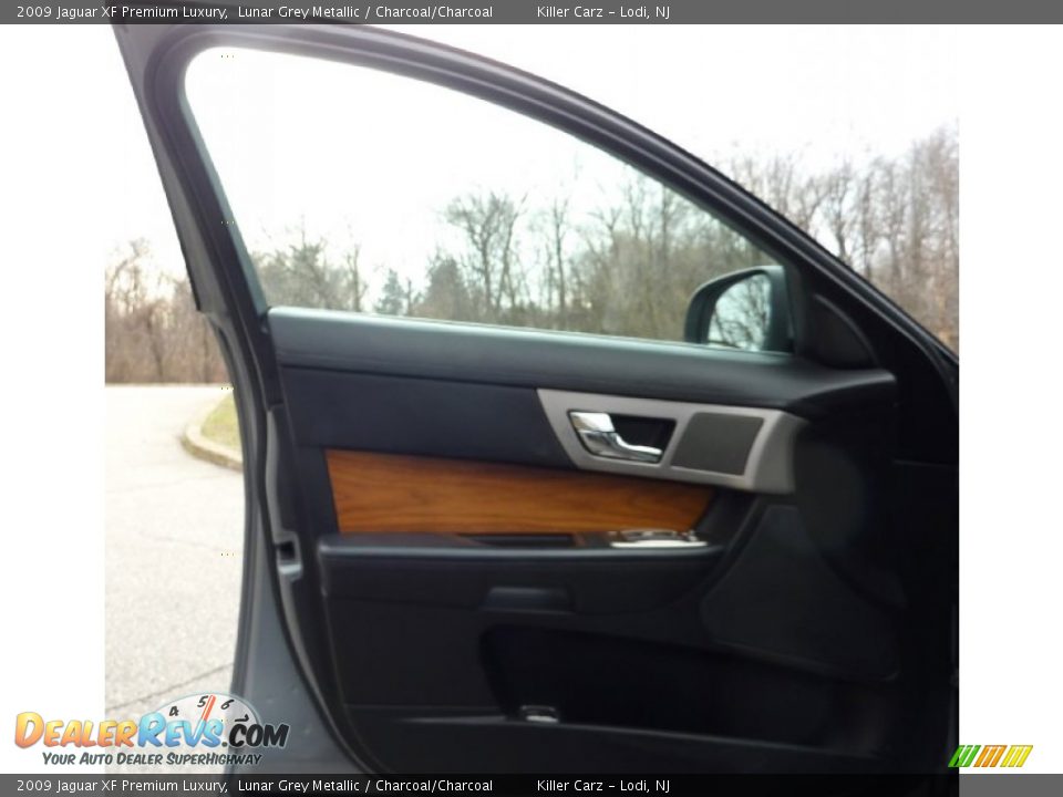 2009 Jaguar XF Premium Luxury Lunar Grey Metallic / Charcoal/Charcoal Photo #11