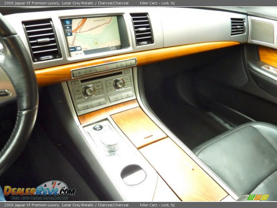 2009 Jaguar XF Premium Luxury Lunar Grey Metallic / Charcoal/Charcoal Photo #22