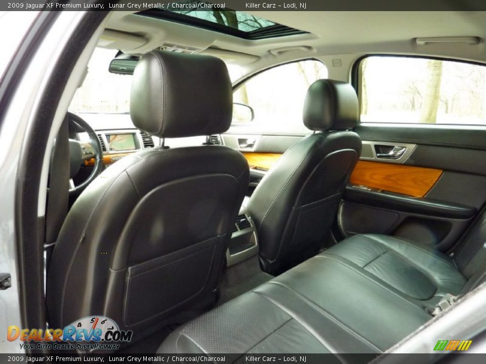 2009 Jaguar XF Premium Luxury Lunar Grey Metallic / Charcoal/Charcoal Photo #26