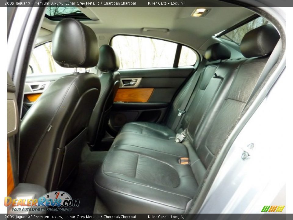2009 Jaguar XF Premium Luxury Lunar Grey Metallic / Charcoal/Charcoal Photo #27