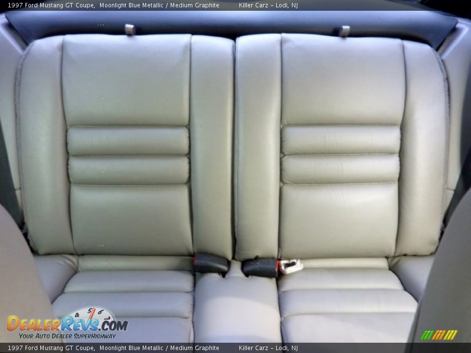 Rear Seat of 1997 Ford Mustang GT Coupe Photo #9