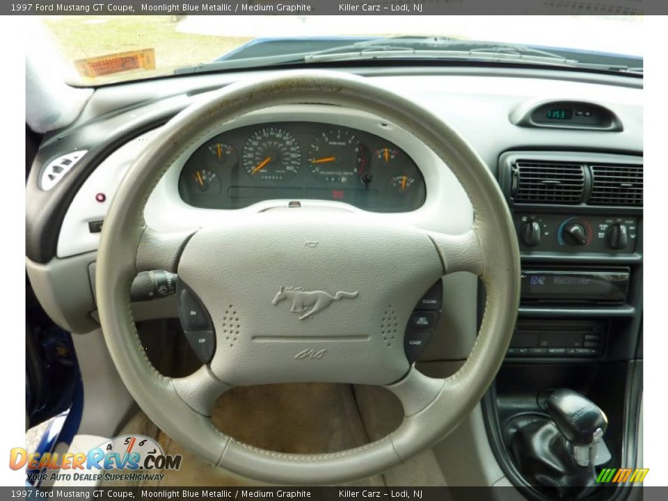 1997 Ford Mustang GT Coupe Steering Wheel Photo #15