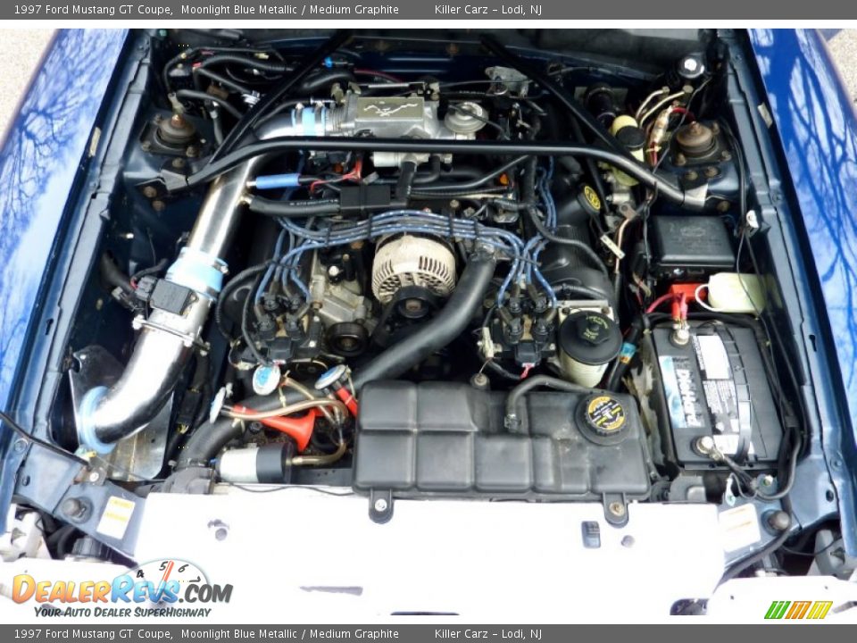 1997 Ford Mustang GT Coupe 4.6 Liter SOHC 16-Valve V8 Engine Photo #29
