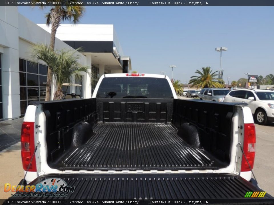 2012 Chevrolet Silverado 2500HD LT Extended Cab 4x4 Summit White / Ebony Photo #4