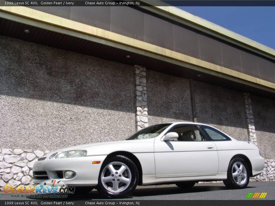 1999 Lexus SC 400 Golden Pearl / Ivory Photo #2